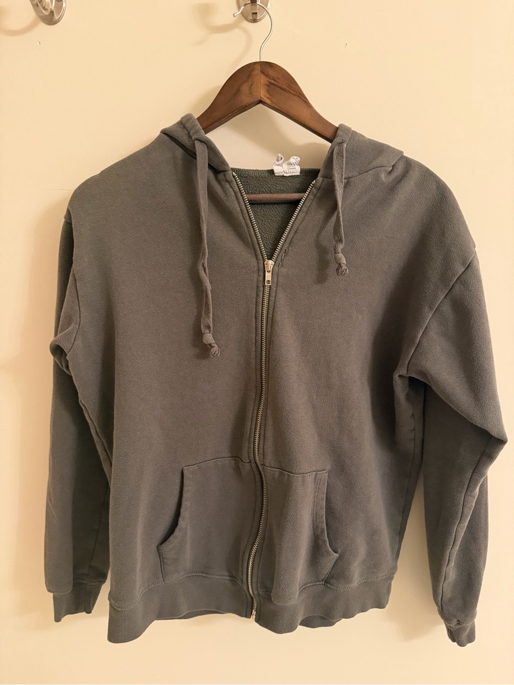 Tilly's Olive Green Full-Zip Women's Hoodie